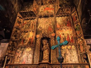 Chiesa di Santa Maria del Regno - retablo, Ardara