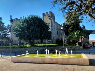 Castello Eleonora d'Arborea - fontana, Sanluri