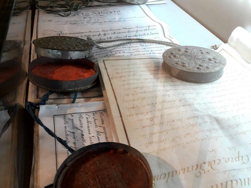 Casa Manno Museum - Timbres and diplomas, Alghero