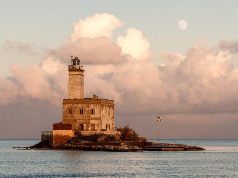 Island of Bocca’s Lighthouse, Olbia