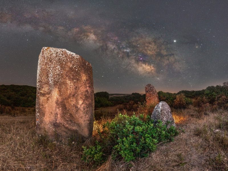 Menhir Carabassa, Villa Sant'Antonio