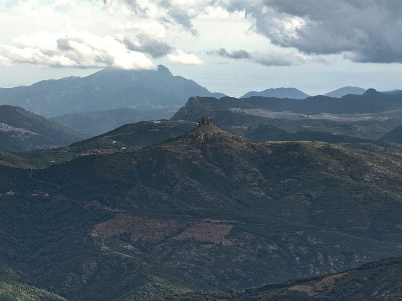 Perda 'e Liana, vista da Punta La Marmora, Gairo (NU)