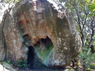 Grotta Fra' Conti, Loc. Baccu Malu, Foresta dei Sette Fratelli, Sinnai